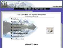 Tablet Screenshot of cbproperties.com